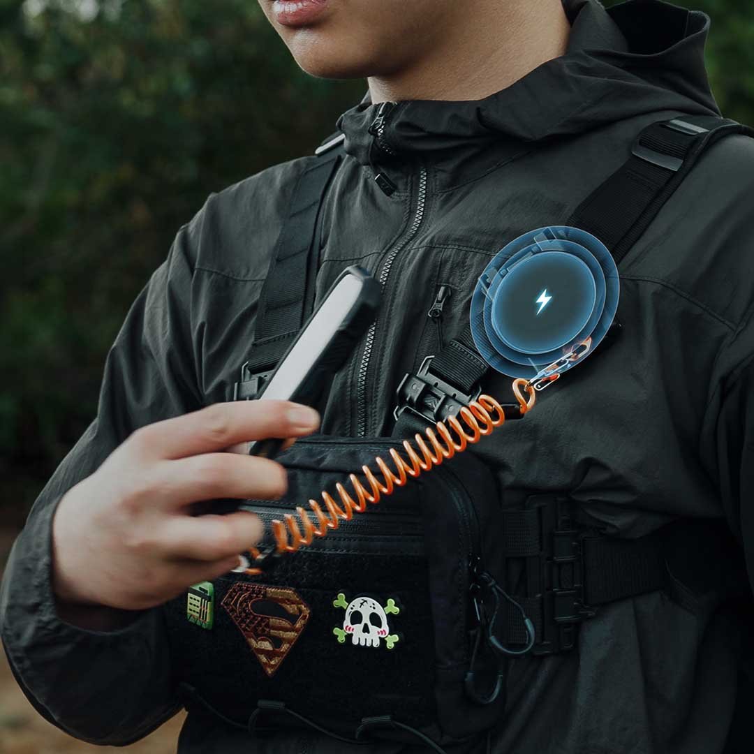 Quick-Release Magnetic Phone Mount for Straps