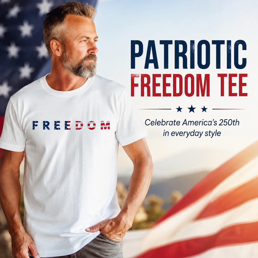 🇺🇸 250th Anniversary Patriotic Freedom T-Shirt