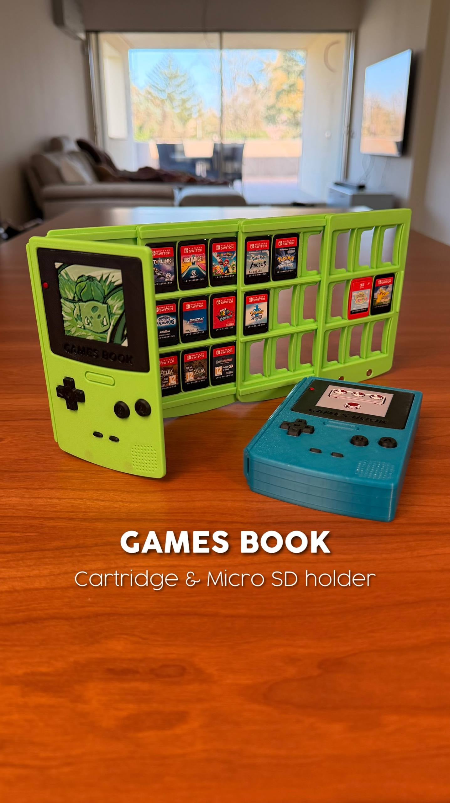 🎮Gaming Card Organizer Case | Compact Holder for Game & Memory Cards