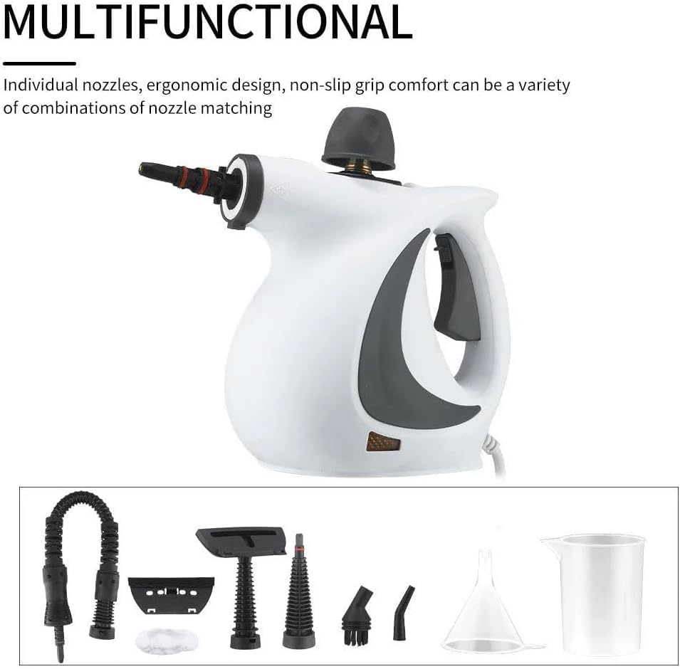 💨Powerful Steam Cleaner – 115°C (239°F) High-Temperature &amp; High-Pressure Steam