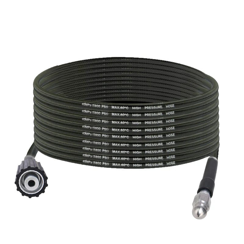 💧 Triple-layer burst-proof hose – PVC & stainless steel. Perfect for heavy-duty cleaning! 🚿🔧
