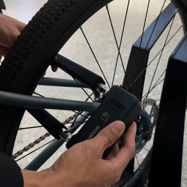 Secure Smart NFC Bicycle U-Lock – Keyless & Ultra Convenient🚲✨