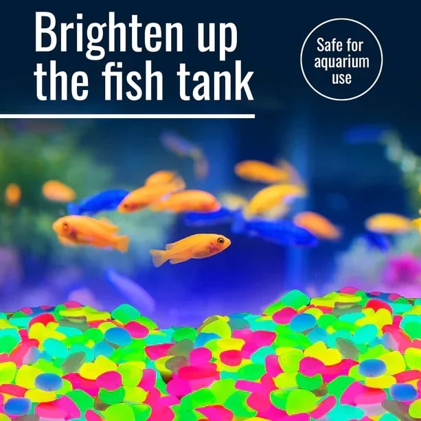 🏆Flash Sale⚡ 50K+ SOLD! Almost Gone-💥Glow In The Dark Rocks - Illuminate Your Outdoors with Enchanting Glow!