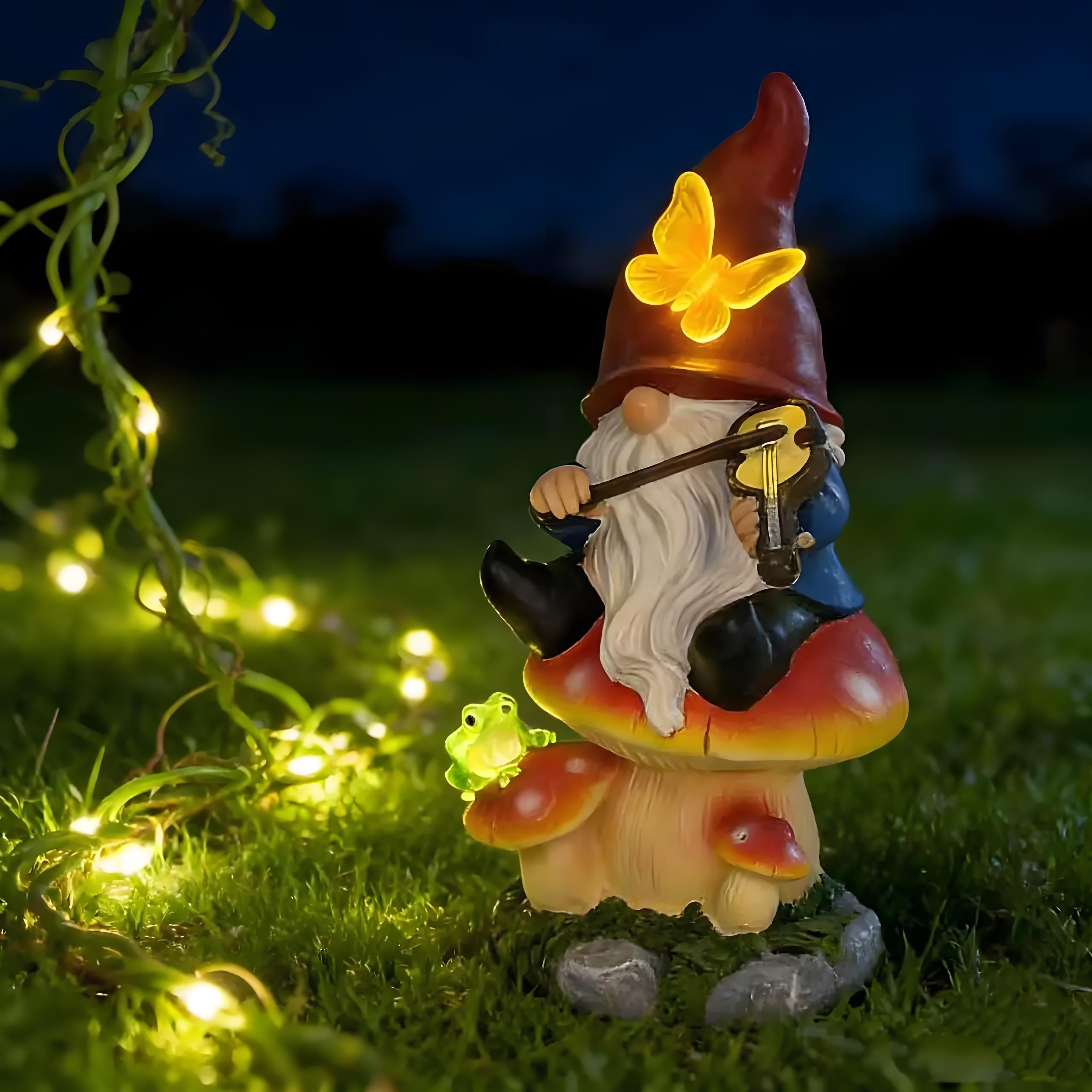 🌺Summer Sale 49% OFF🔥Outdoor Garden Gnomes with LED Solar Light