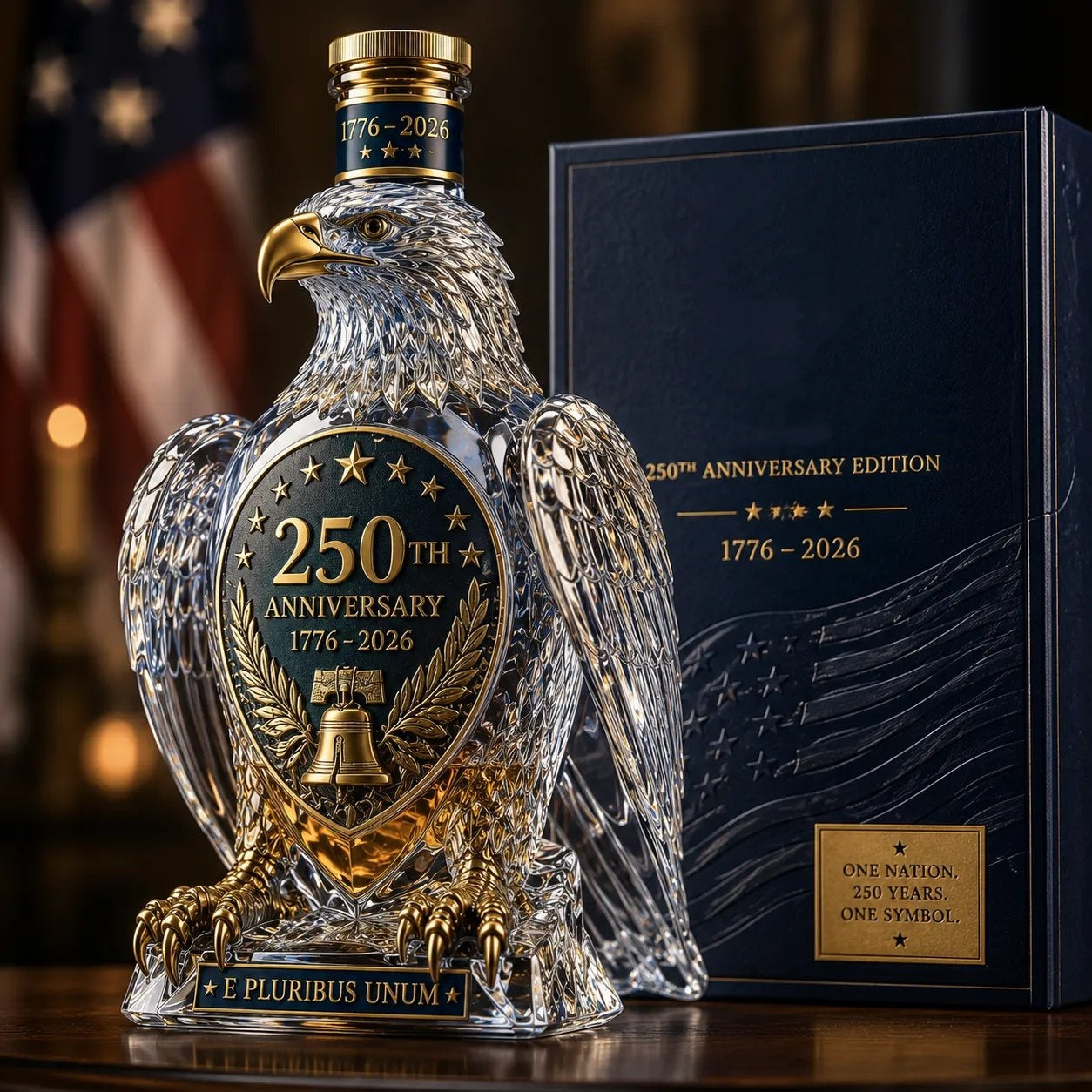 🦅Hawk Whiskey Bottle -250th Anniversary Commemorative Bottle