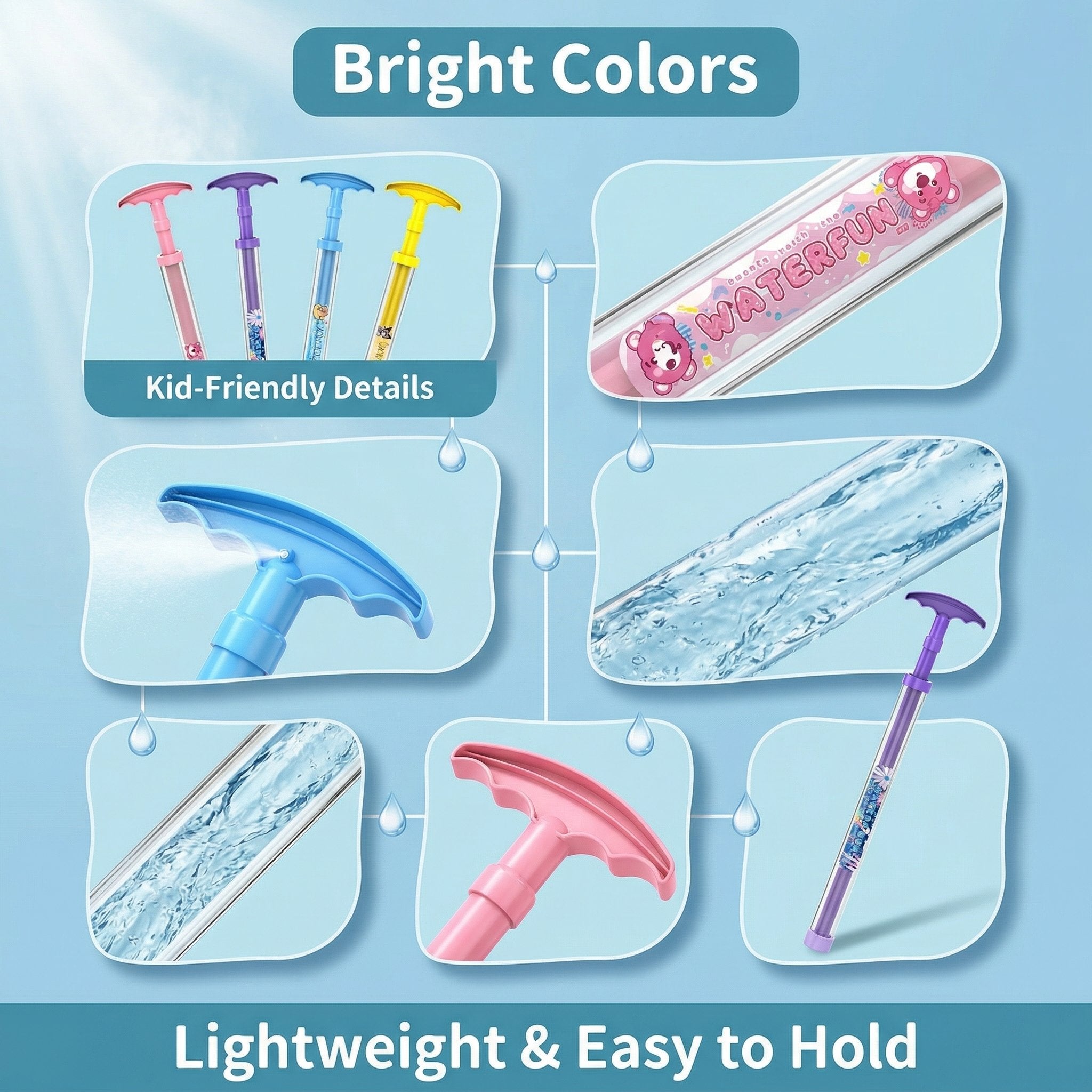 🎆💦Outdoor Water Spray Toy – The Ultimate 360° Dreamy Spray for Summer Spectacles