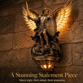 🔥LAST DAY 50% OFF⏰-St. Michael Guardian Angel Wall Light🕊️