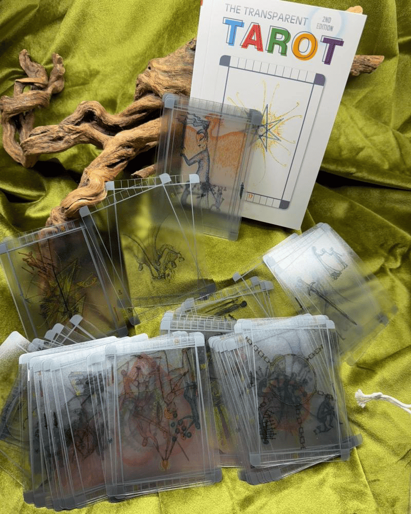 🔮 Mystical Transparent Tarot Collection – Updated 2nd Edition