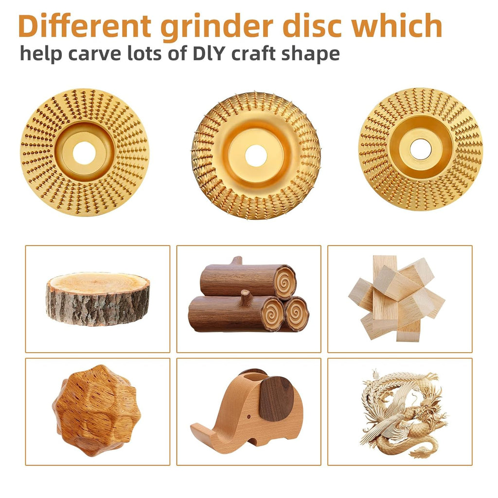 🔥🔨3PCS Wood Carving Disc Set