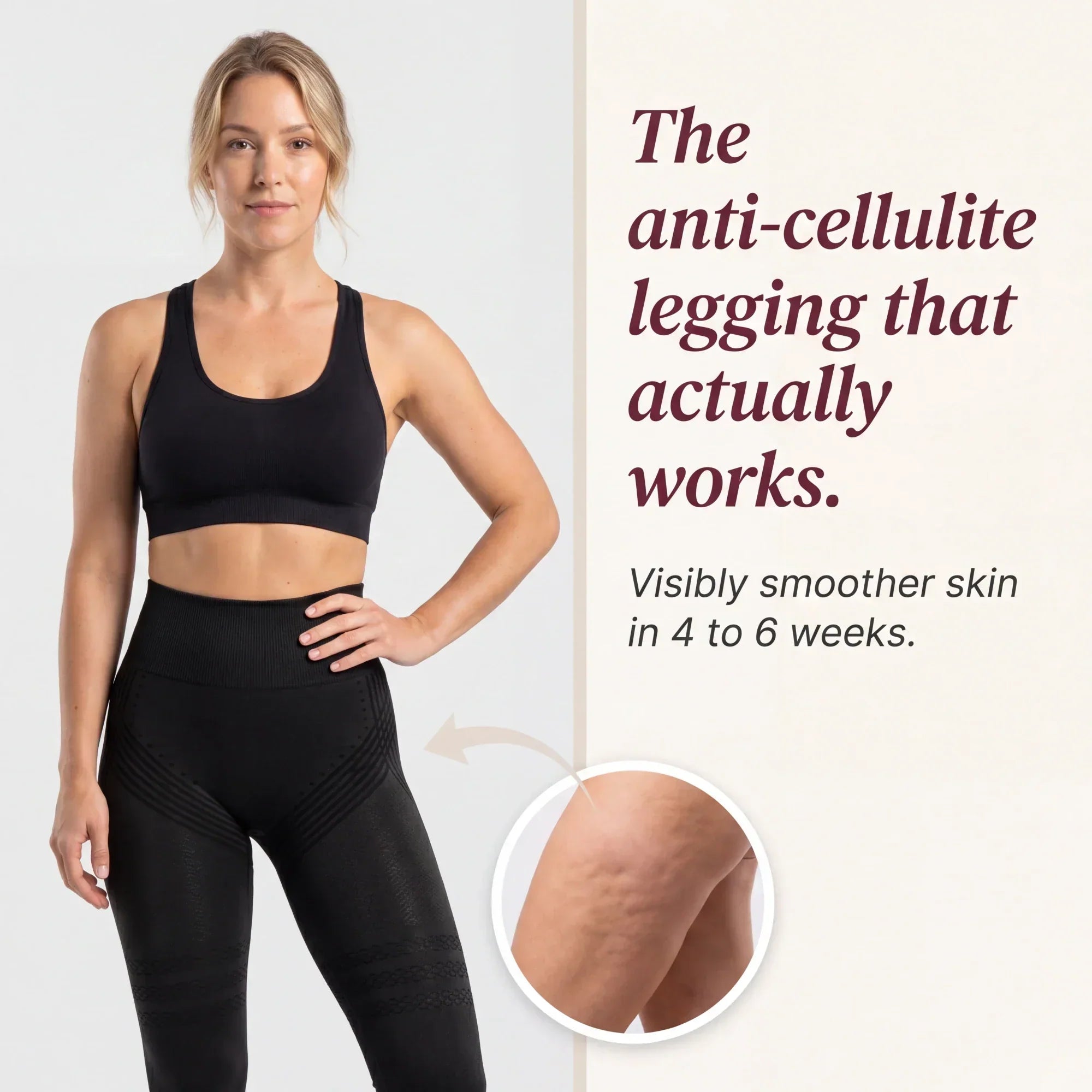 🍑Snoovely 3D Anti-Cellulite Leggings – Sculpt, Smooth & Shape with Every Step