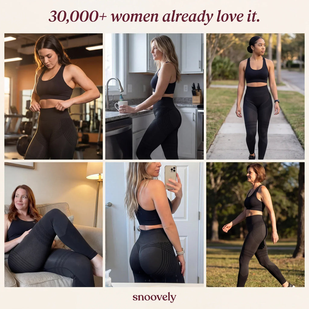 🍑Snoovely 3D Anti-Cellulite Leggings – Sculpt, Smooth & Shape with Every Step