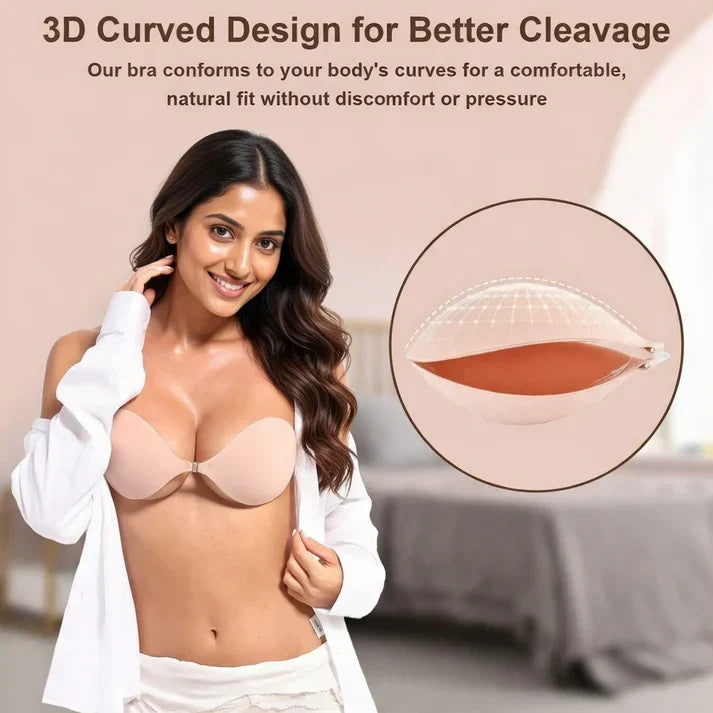 🔥Buy 2 Free Shipping🔥Push-up Sticky Bra – Waterproof & Sweat-proof, Portable, Reusable, Washable, Essential for Travel Women's Wear