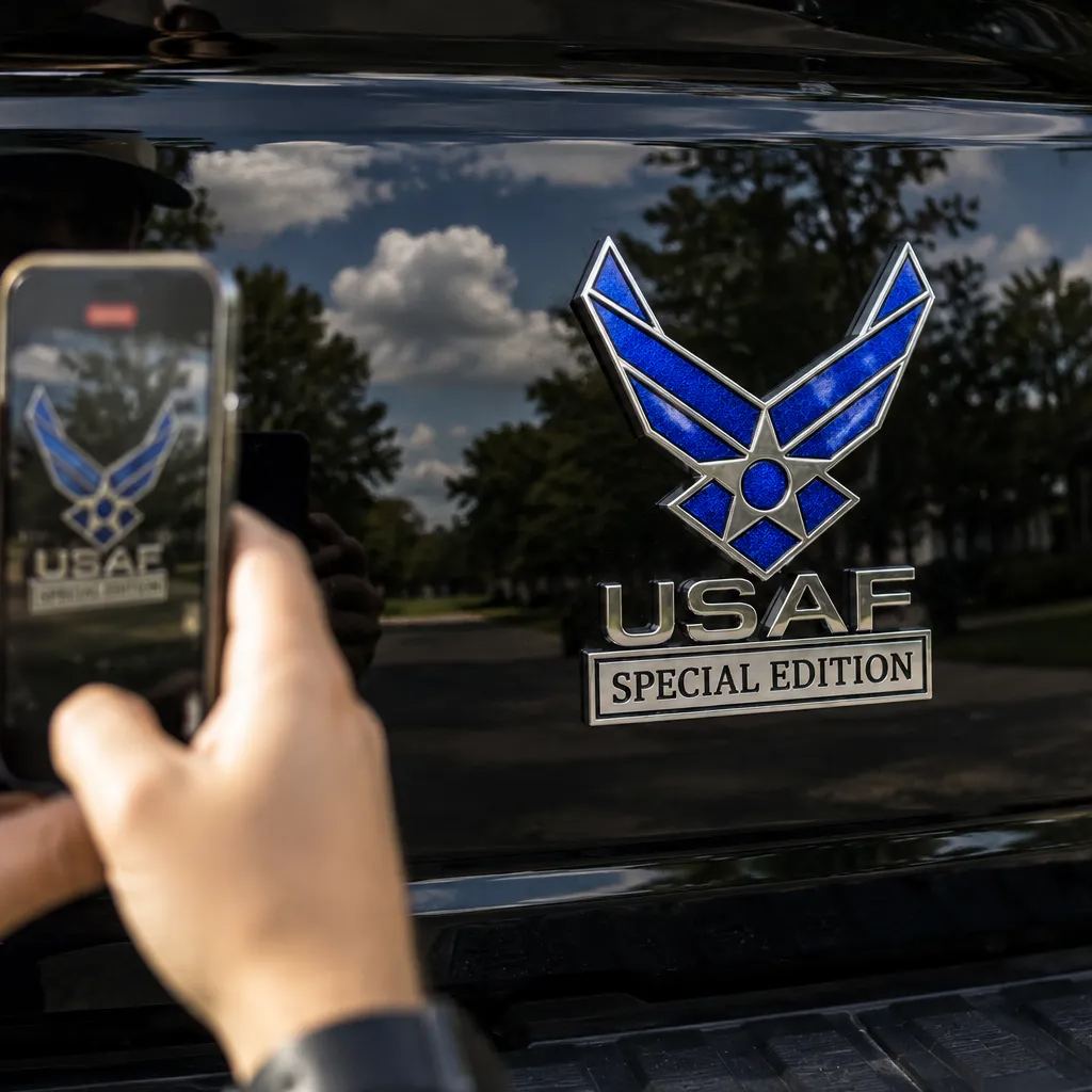 USAF Edition Metal Emblem