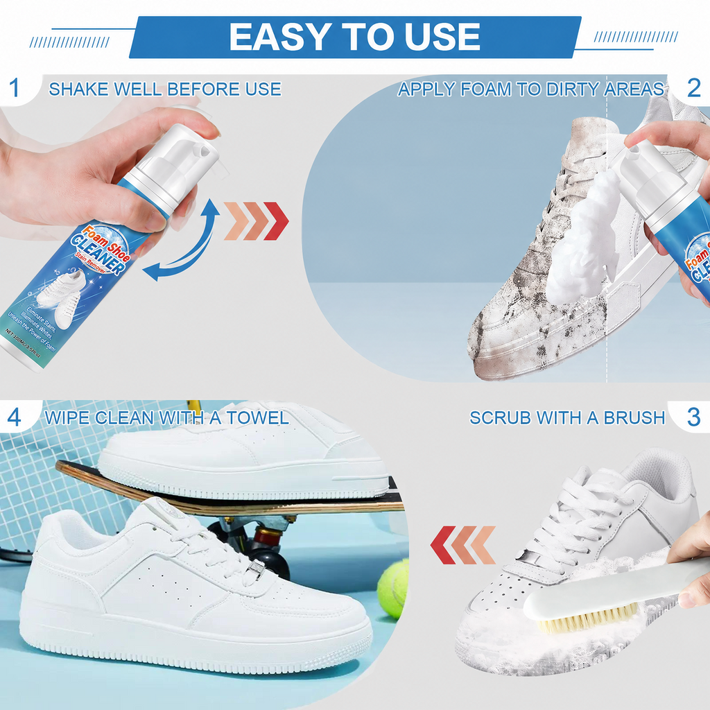 🔥LAST DAY 49% OFF -👟All Purpose Shoe Care Set Fits Multiple Material Shoes