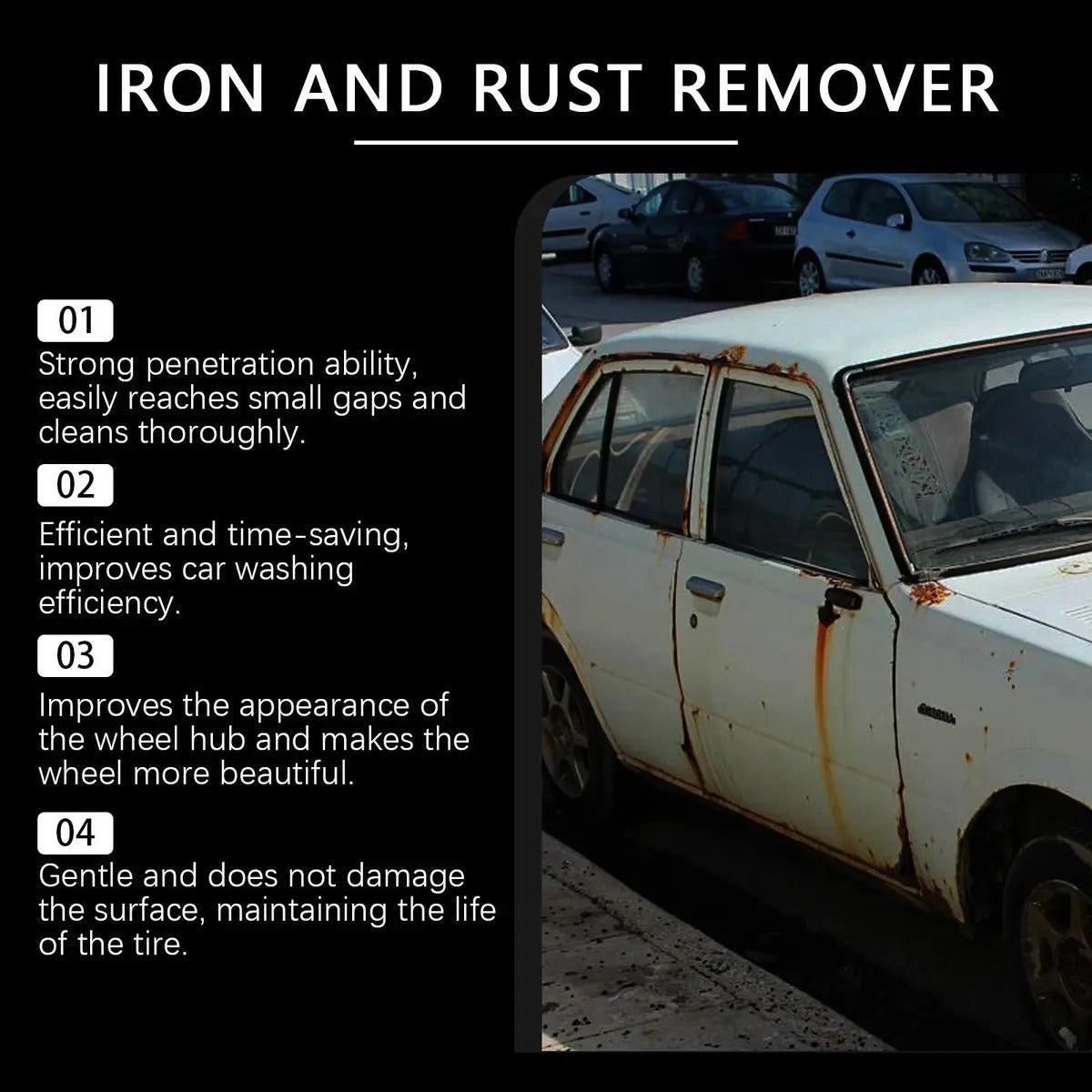 🧴Iron Rust Remover – Powerful, Gentle &amp; Fast-Acting