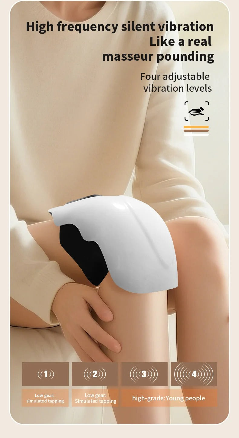 Knee Massager Smart Heat, Red Light Therapy, and Vibration Massage - FSA or HSA eligible