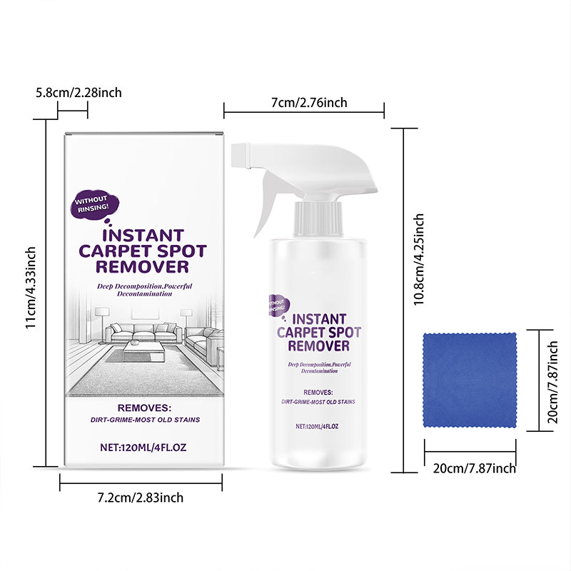 💞50K+ SOLD!☕️Powerful Carpet Stain Remover – No harsh fumes, hypoallergenic