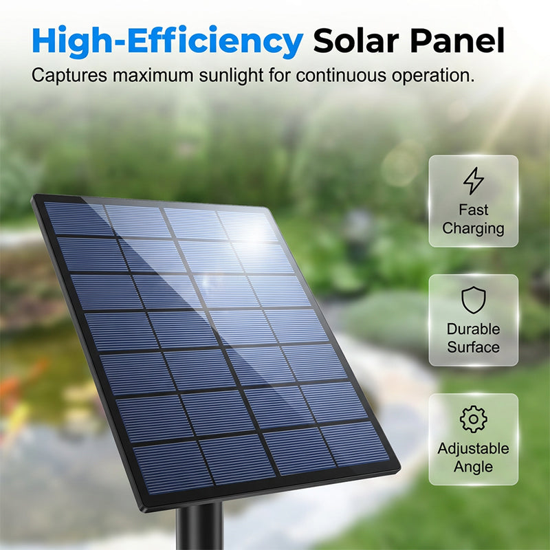 ⚡ 50% OFF NOW! ✨Solar Pond Aerator with Air Pump