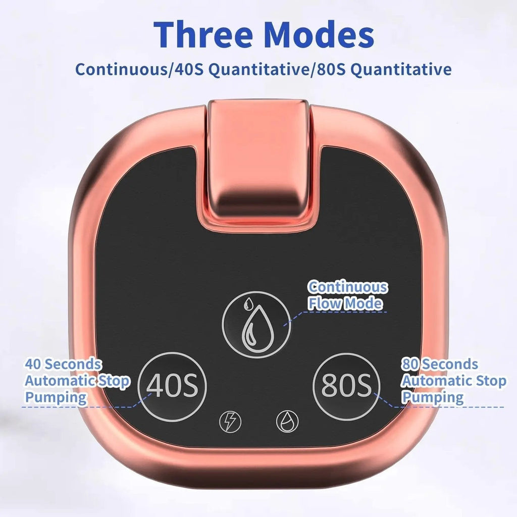 🏠 Automatic dispenser pump – multifunctional, silent & perfect for home, office, summer cottage & camping, fits most standard bottles 🌿