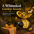 🌙🍃🪴Hanging Solar Bee Light – Warm Amber Glow, Flicker-Free, Perfect for Garden Parties, Camping, or Kids’ Rooms – Spread Joy Day and Night 🌞🌜